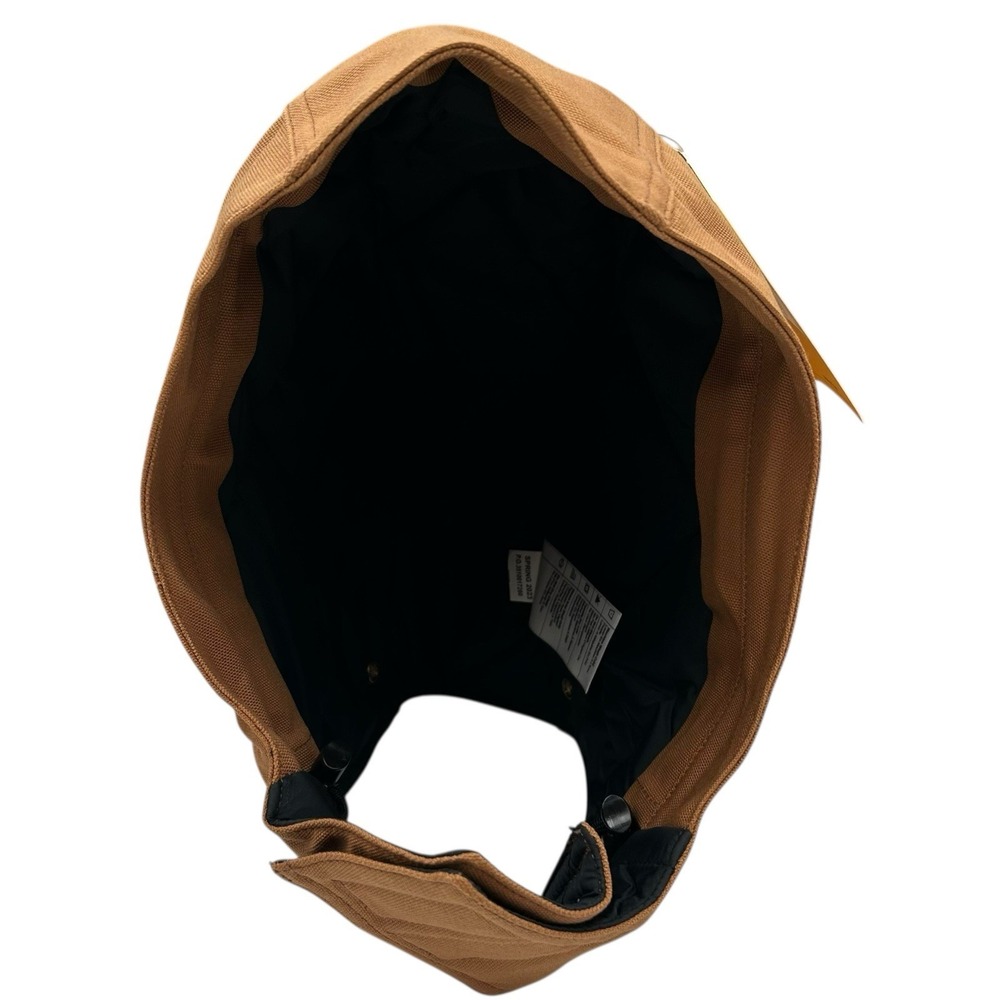 Carhartt Firm Duck Insulated Canvas Hood Sz 2X-5XL Brown Cotton Water-repellent - Picture 6 of 16